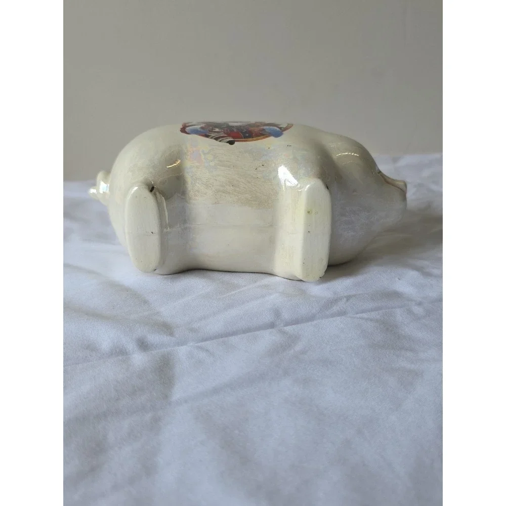 Vintage Christmas‎ Pig Piggy Bank
